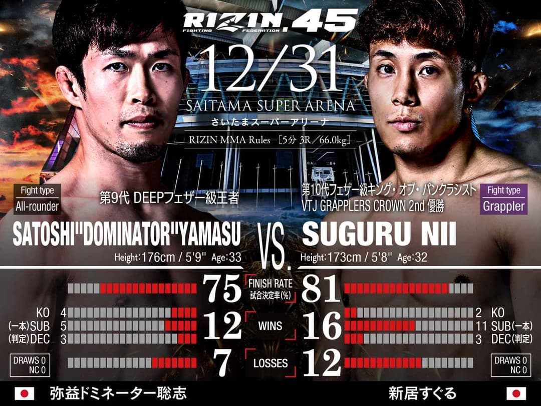 弥益ドミネーター聡志 vs 新居すぐる